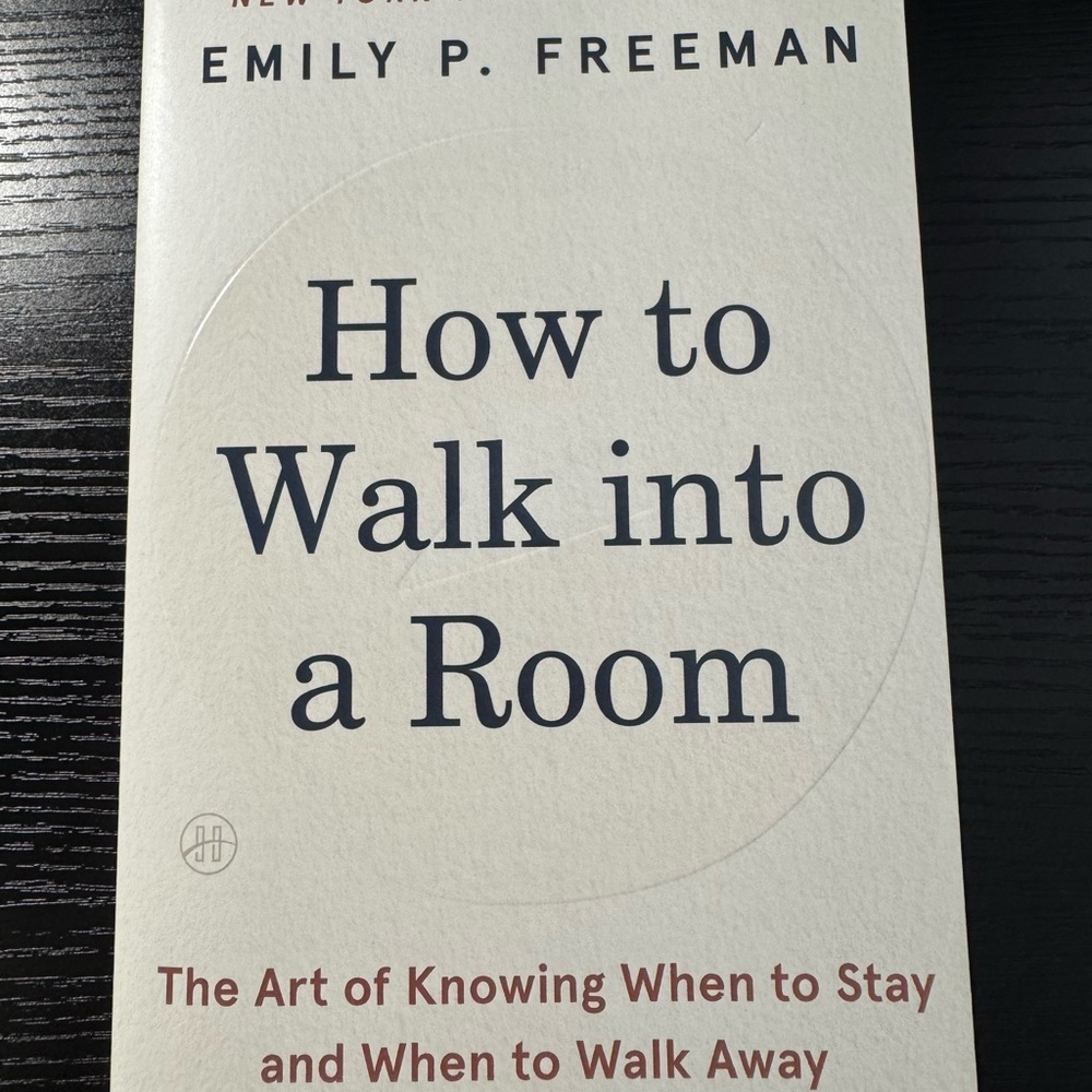 How to Walk into a Room Book